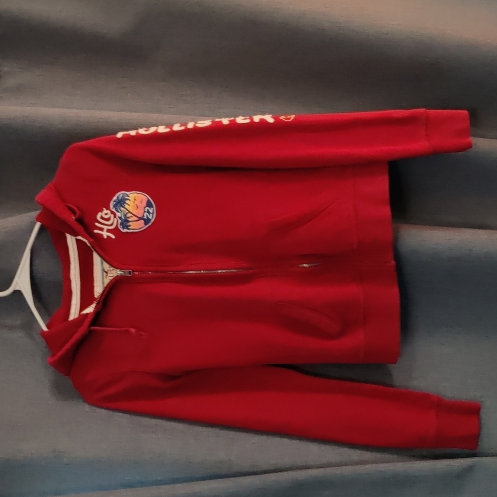 Hollister zip up hoodie
